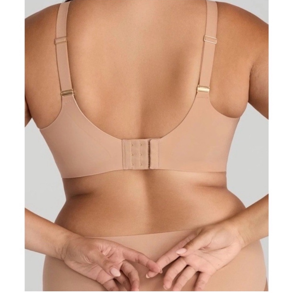 Honeylove Cloud Embrace Wireless Contour‎ T-Shirt Bra in Nude Tan Sz 42D NWT - Picture 5 of 16